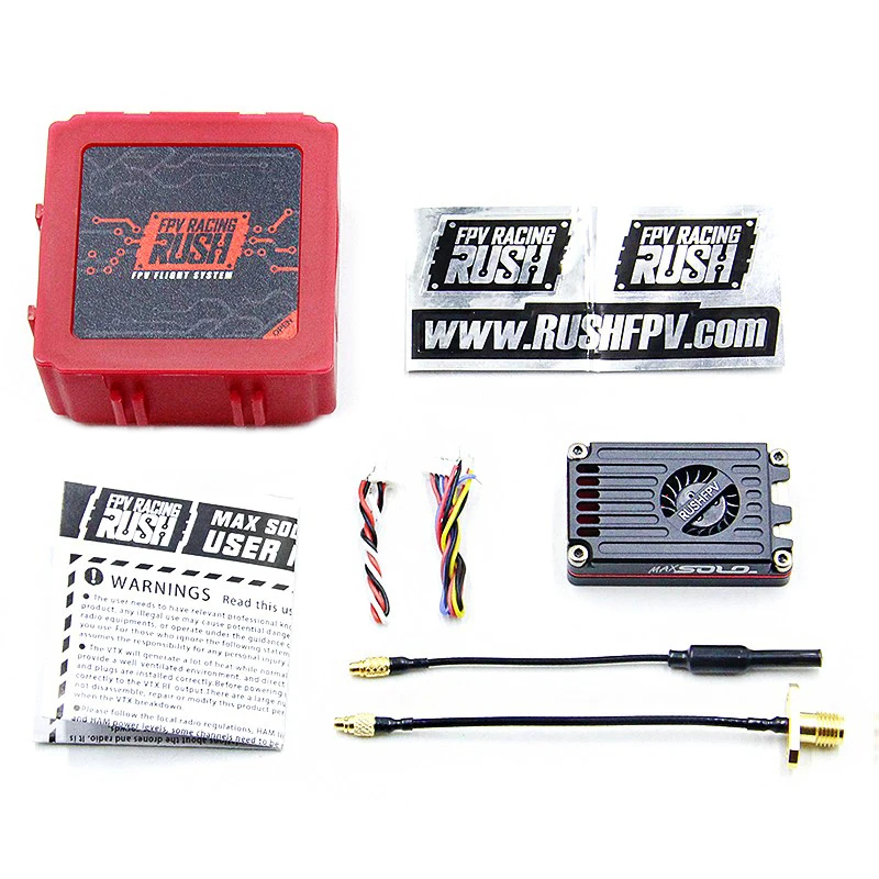 RUSH MAX SOLO 5.8GHz 2.5W VTX  - Rushfpv Rush Max Solo 5.8G 2.5W Vtx recensione e prezzo