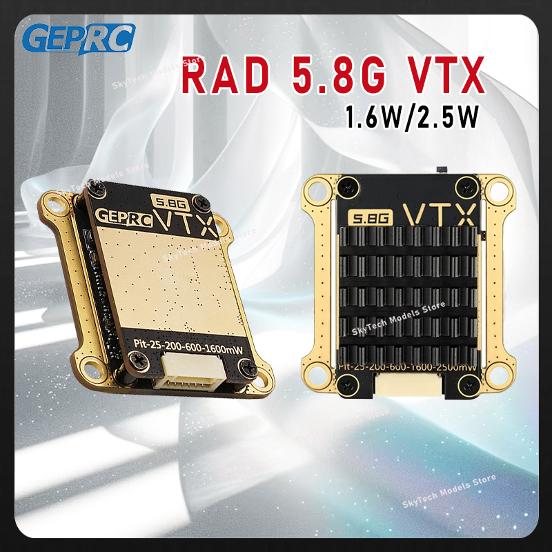 GEPRC RAD 5.8G VTX -1.6W/2.5W  - Geprc Rad Vtx 5.8G 2.5W recensione e prezzo