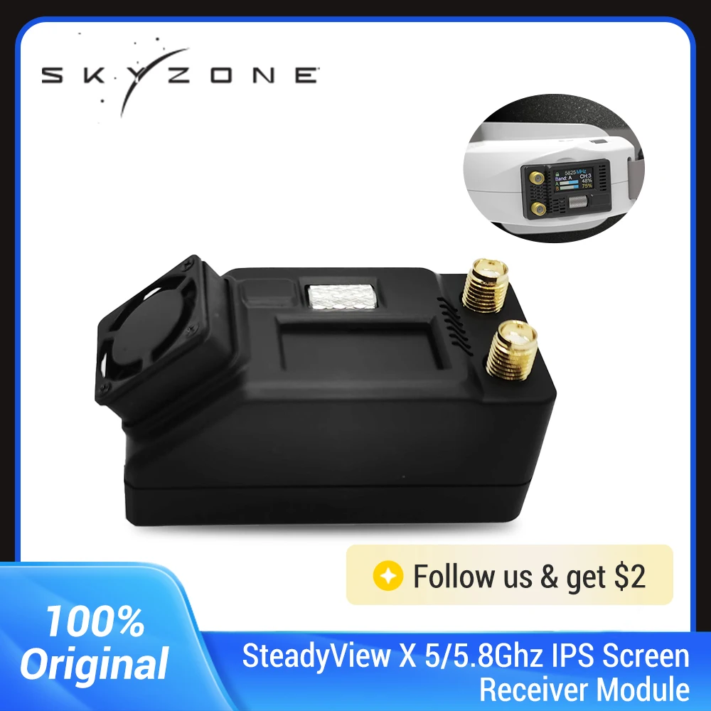 Skyzone SteadyView X 5Ghz 5.8G - Skyzone Steadyview X Receiver Module recensione e prezzo