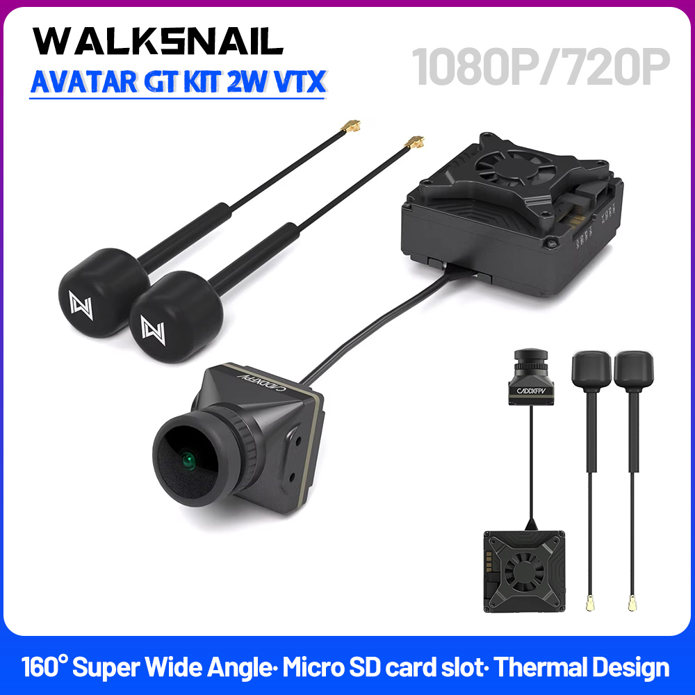 Walksnail Avatar GT KIT 2W VTX - Walksnail Avatar Gt Kit 2W Vtx recensione e prezzo